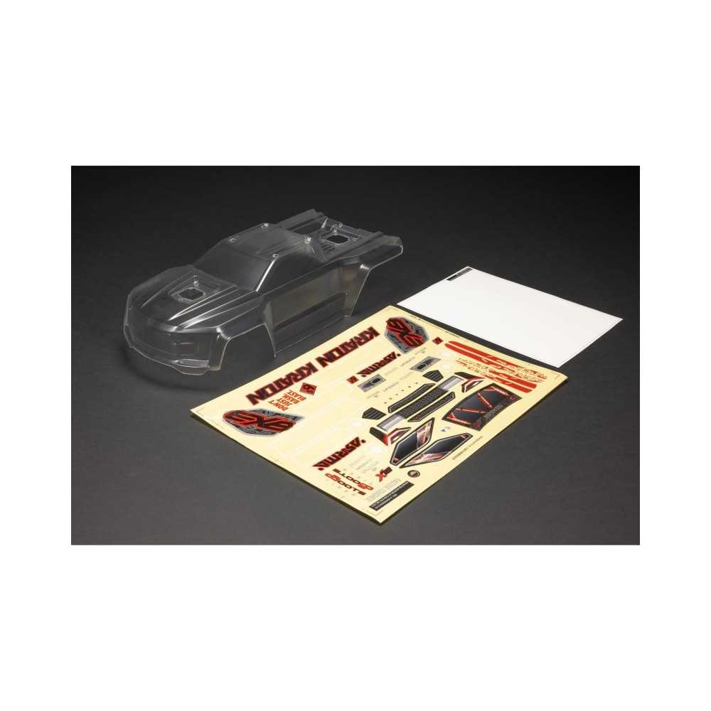 Arrma 1-8 Clear Body with Decals: KRATON 6S BLX V6 Body ARA-1519