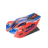 Arrma 1-8 Clipless Painted Decaled Body Red: TYPHON 4X4 ARA-2251
