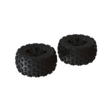Arrma 1-8 dBoots Copperhead2 MT Front-Rear 3.8 Pre-Mounted Tires 17mm Hex Black 2 ARA550059