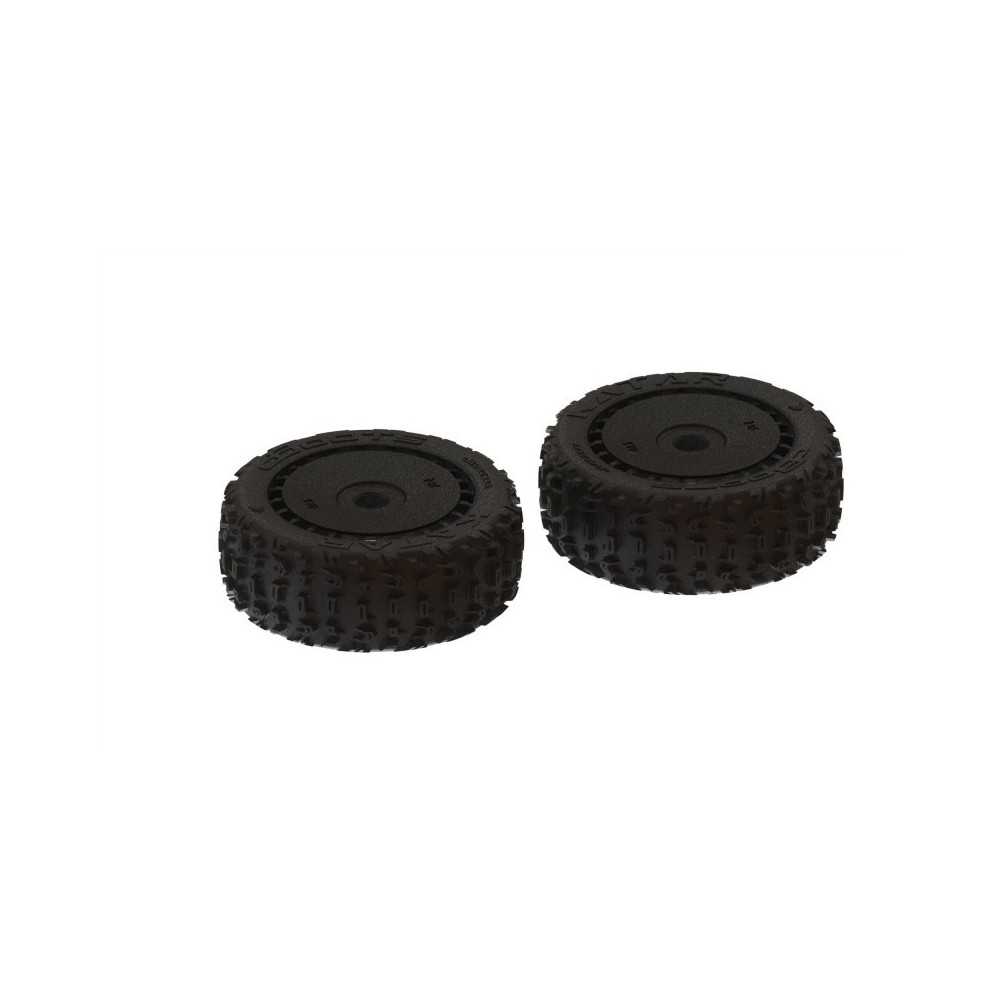 Arrma 1-8 dBoots Front-Rear 3.3 Pre-Mounted Tires 17mm Hex Black 2: Katar B 6S ARA550058 Arrma 1-8 dBoots Front-Rear 3.3 Pre-Mounted Tires 17mm Hex Black 2: Katar B 6S ARA550058