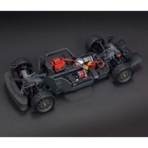 Arrma 1-8 INFRACTION 4X4 RTR Brushed All-Road Street Bash Battery & Charger Included Red-Blue ARA4215V3BIT1
