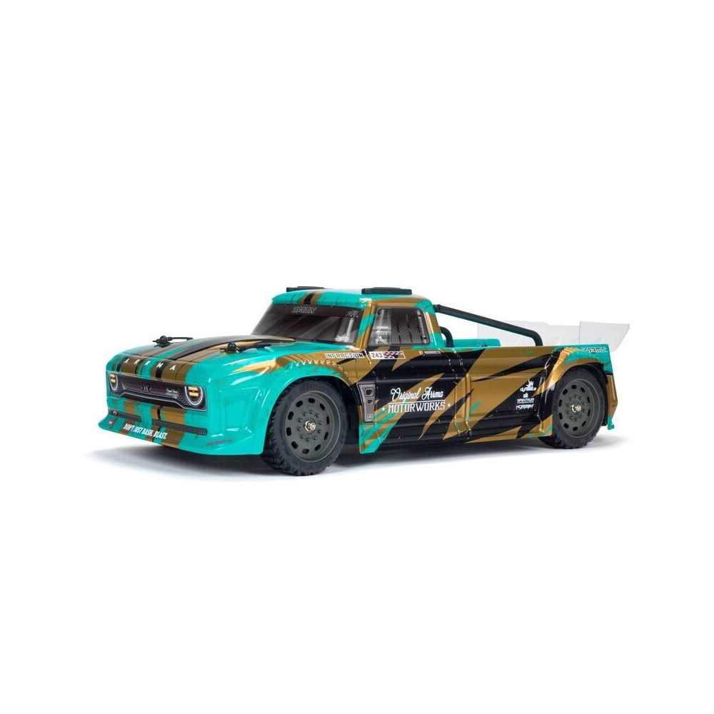 Arrma 1-8 INFRACTION 4X4 RTR Brushed All-Road Street Bash Battery & Charger Included Teal-Bronze ARA4215V3BIT2 Arrma 1-8 INFRACTION 4X4 RTR Brushed All-Road Street Bash Battery & Charger Included Teal-Bronze ARA4215V3BIT2