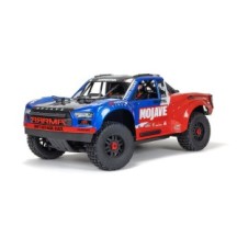 Camión desértico Arrma MOJAVE 4S 4X4 RTR azul y rojo ARA4404T2