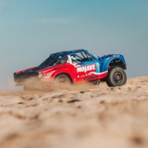 Arrma 1-8 MOJAVE 4S 4X4 RTR Brushless Desert Truck Blue-Red ARA4404T2