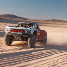 Arrma 1-8 MOJAVE 4S 4X4 RTR Brushless Desert Truck White-Red ARA4404T1