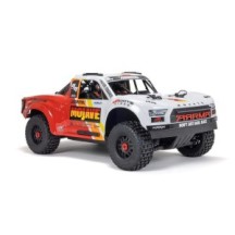 Arrma 1-8 MOJAVE 4S 4X4 RTR Brushless Desert Truck White-Red ARA4404T1