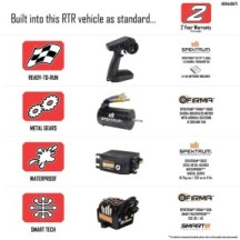 Arrma 1-8 MOJAVE 4S 4X4 RTR Brushless Desert Truck White-Red ARA4404T1