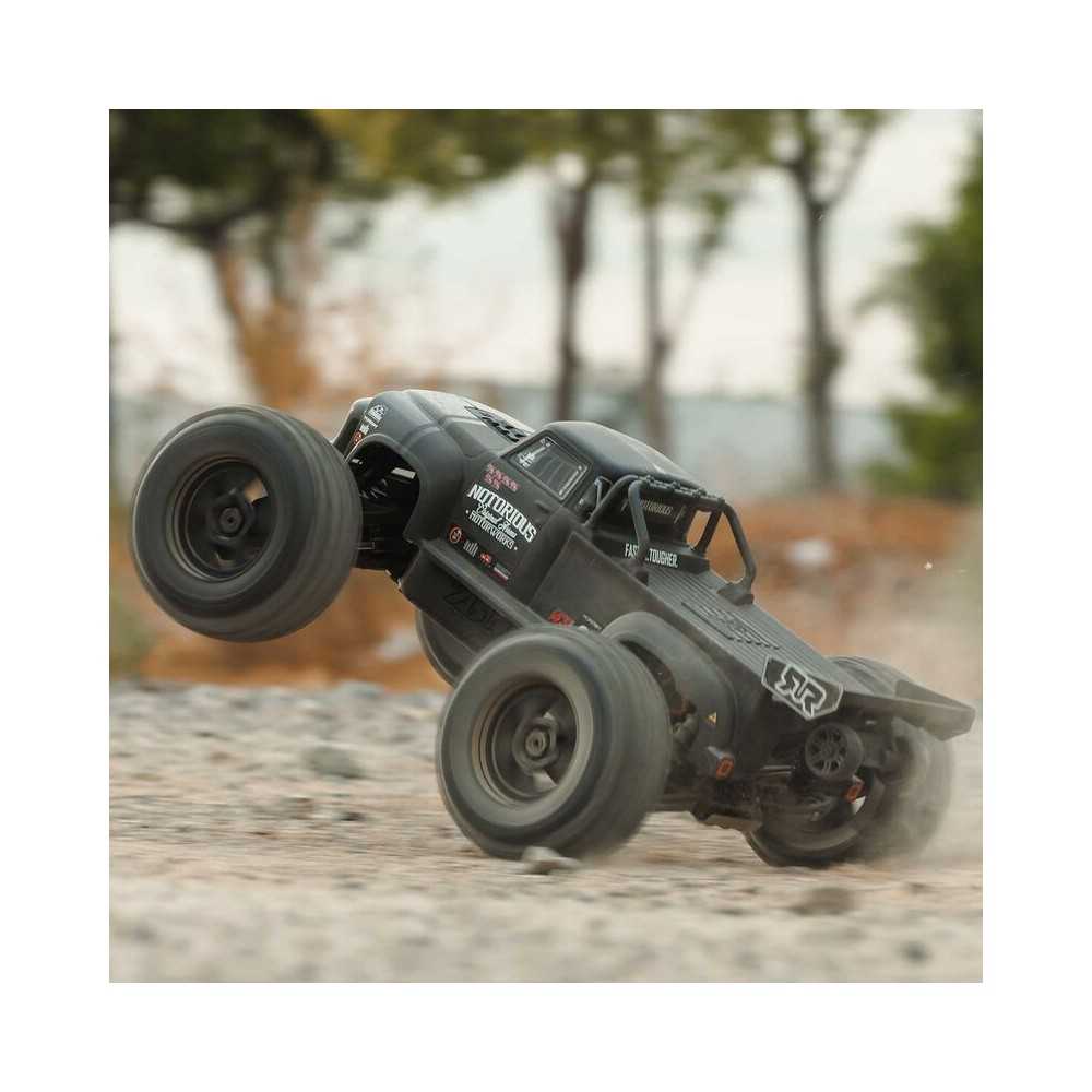 Arrma 1-8 NOTORIOUS 6S 4X4 RTR Brushless Stunt Truck Black ARA8611V6T1 Arrma 1-8 NOTORIOUS 6S 4X4 RTR Brushless Stunt Truck Black ARA8611V6T1
