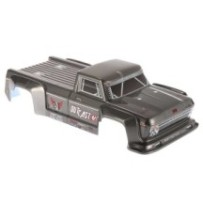 Arrma 1-8 Painted Body Black: Outcast ARAC3313