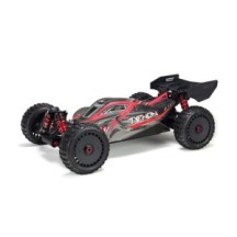 Arrma 1-8 Painted Body with Decals Black-Red: TYPHON 6S ARA406120