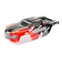 Arrma 1-8 Painted Body with Decals Red: KRATON 6S BLX ARA406156