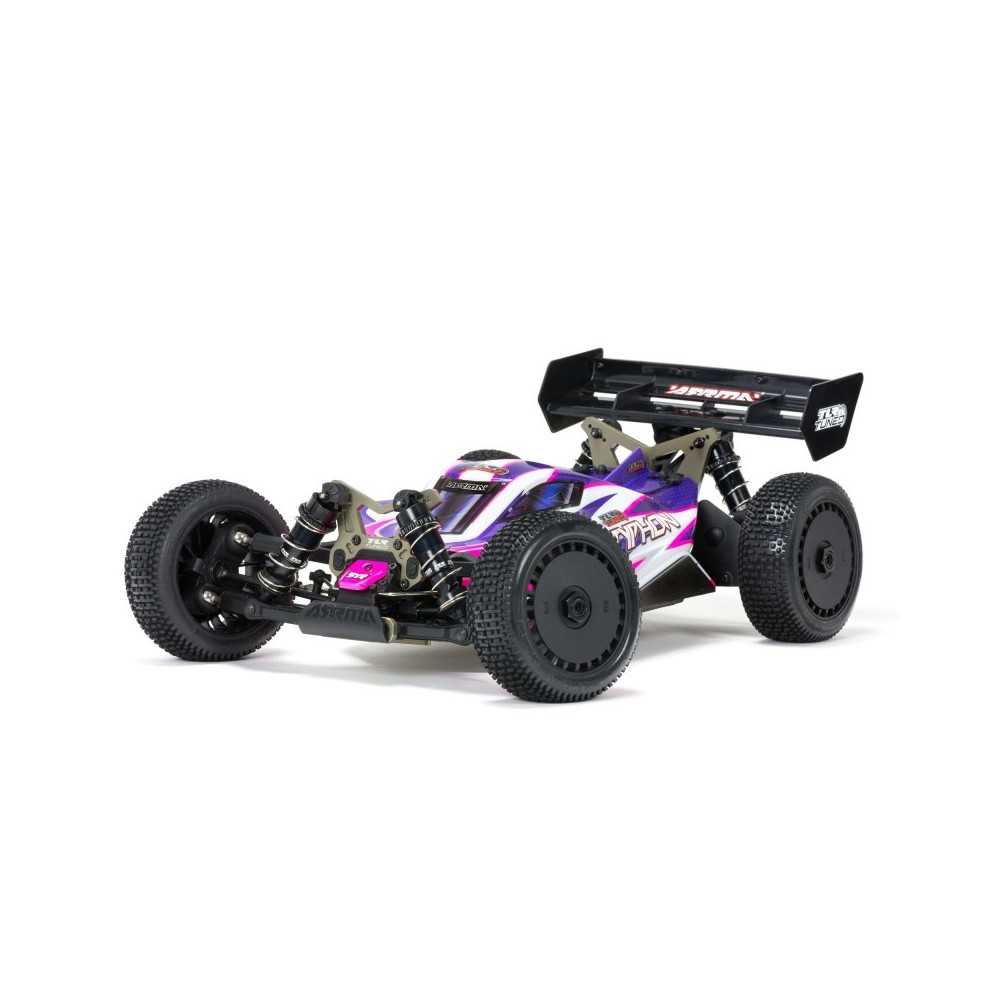 Arrma 1-8 TYPHON 6S TLR Tuned 4X4 Roller Brushless Buggy Pink-Purple ARA8306 Arrma 1-8 TYPHON 6S TLR Tuned 4X4 Roller Brushless Buggy Pink-Purple ARA8306