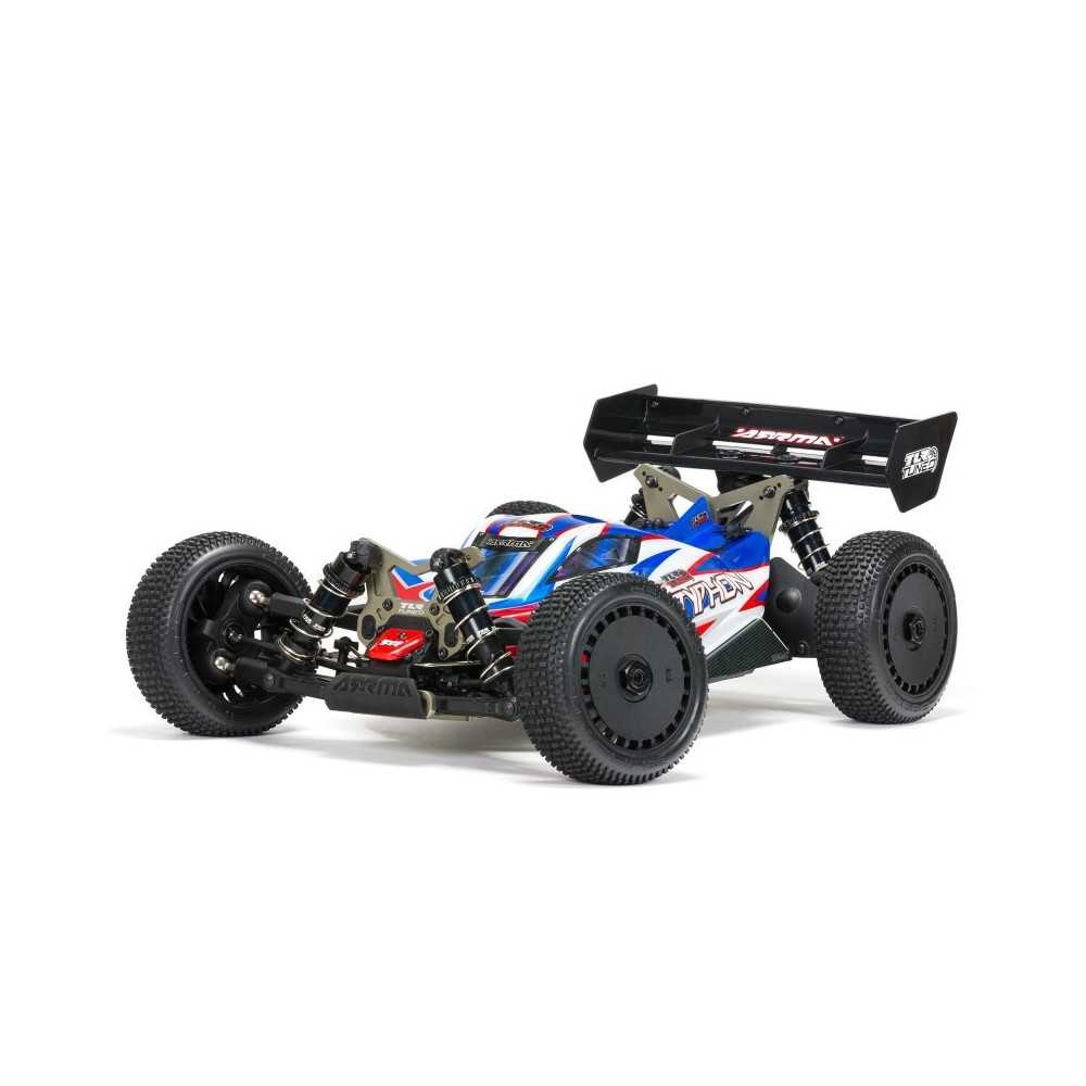 Arrma 1-8 TYPHON 6S TLR Tuned 4X4 RTR Brushless Buggy Red-Blue ARA8406 Arrma 1-8 TYPHON 6S TLR Tuned 4X4 RTR Brushless Buggy Red-Blue ARA8406