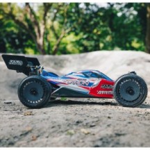 Arrma 1-8 TYPHON 6S TLR Tuned 4X4 RTR Brushless Buggy Red-Blue ARA8406