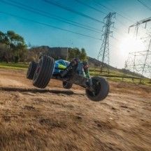 Arrma 1-8 TYPHON MEGA 665 4X4 RTR Brushed Buggy Blue ARA4206V4T1
