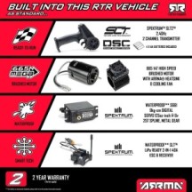 Arrma 1-8 TYPHON MEGA 665 4X4 RTR Brushed Buggy Blue ARA4206V4T1