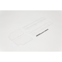 Arrma 1-8 Wing Set Clear: VENDETTA ARA480051