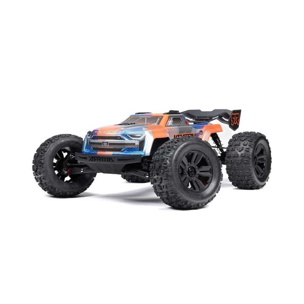 Arrma 1/8 KRATON 6S 4X4 RTR Brushless Speed Truck Blue/Orange ARA8608V6T1 Arrma 1/8 KRATON 6S 4X4 RTR Brushless Speed Truck Blue/Orange ARA8608V6T1