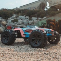 Arrma 1/8 KRATON 6S 4X4 RTR Brushless Speed Truck Blue/Orange ARA8608V6T1