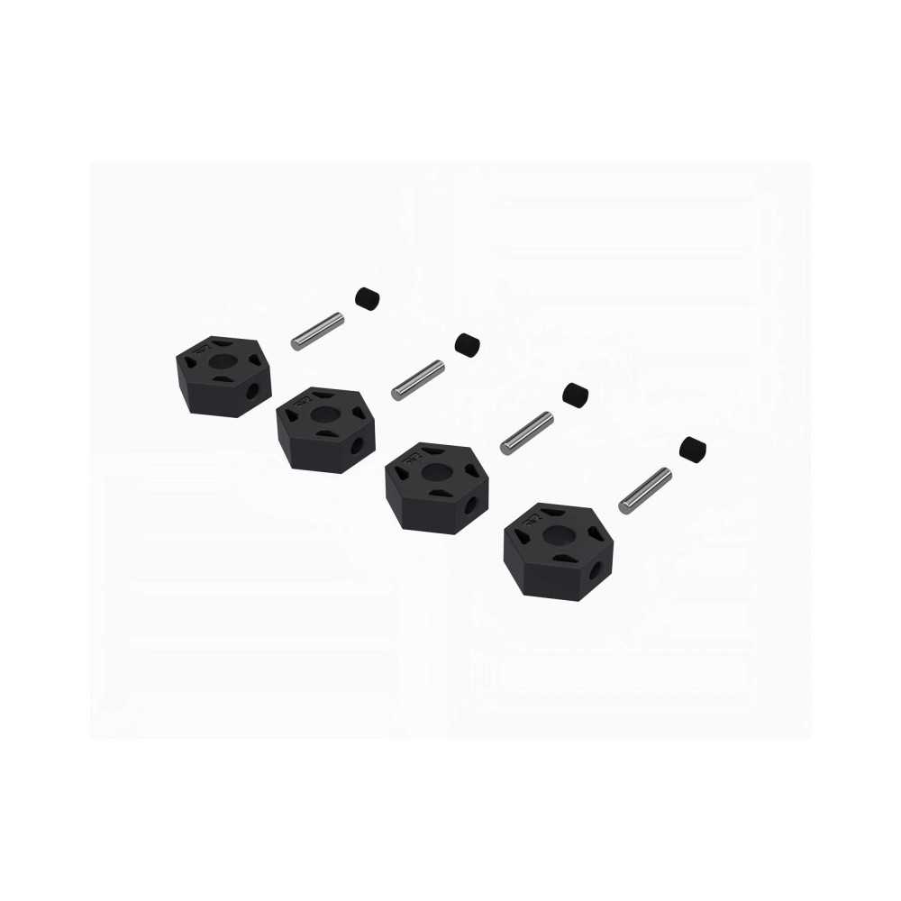 Arrma 12mm Wheel Hex Set Plastic 4 ARA-2981 Arrma 12mm Wheel Hex Set Plastic 4 ARA-2981