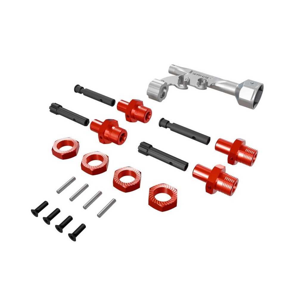 Arrma 17mm Wheel Hex Conversion for Threaded Axles +10mm Offset ARA-3150 Arrma 17mm Wheel Hex Conversion for Threaded Axles +10mm Offset ARA-3150