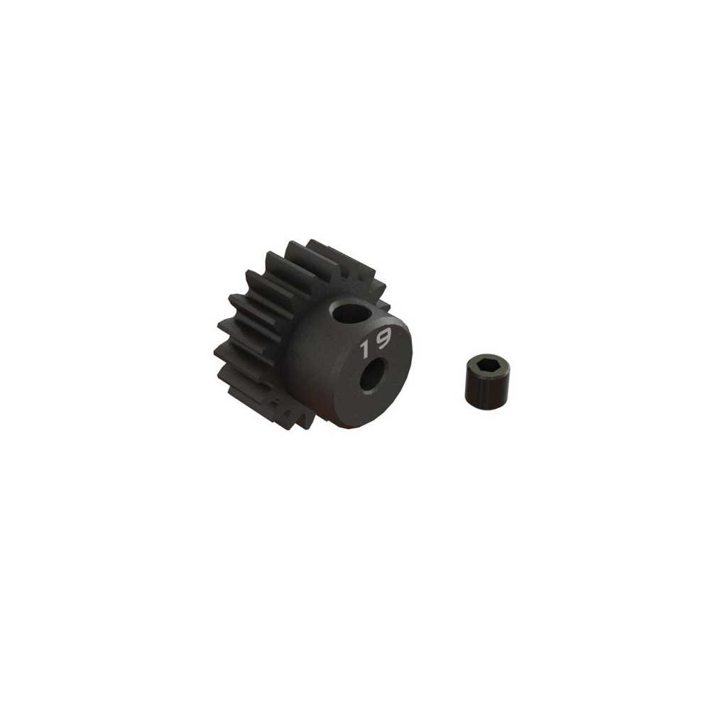 Arrma 19T 0.8Mod 1-8 Bore CNC Steel Pinion Gear ARA311081 Arrma 19T 0.8Mod 1-8 Bore CNC Steel Pinion Gear ARA311081
