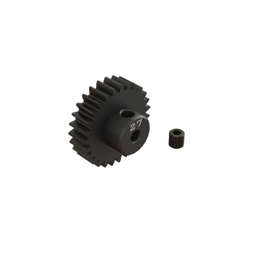 Arrma 27T 0.8Mod 1-8 Bore CNC Steel Pinion Gear ARA311089 Arrma 27T 0.8Mod 1-8 Bore CNC Steel Pinion Gear ARA311089