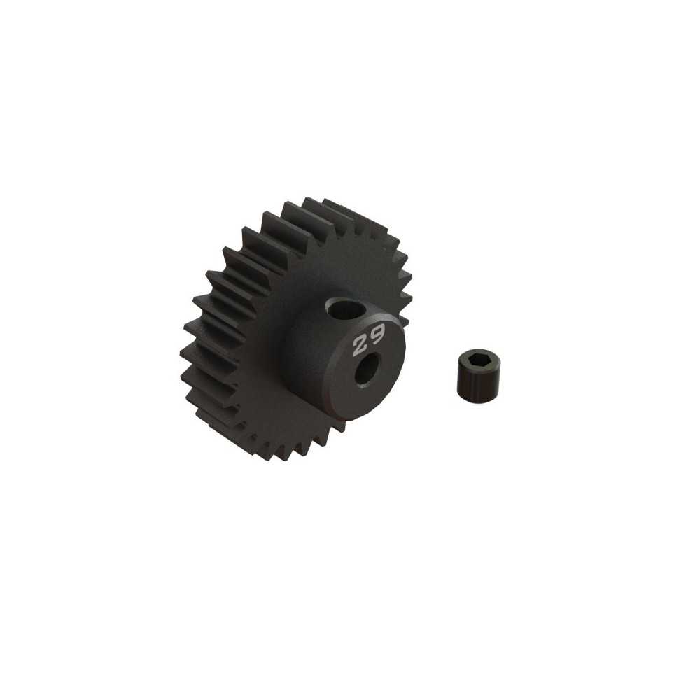 Arrma 29T 0.8Mod 1-8 Bore CNC Steel Pinion Gear ARA311091 Arrma 29T 0.8Mod 1-8 Bore CNC Steel Pinion Gear ARA311091