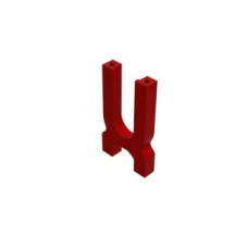 Soporte del diferencial central de aluminio rojo Arrma