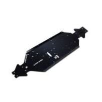 Arrma Aluminum Chassis CNC 7075 T6 SWB Black: EXB ARA320572