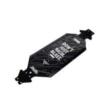 Chasis aluminio CNC SWB negro Arrma ARA320572