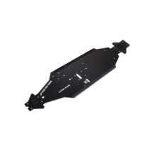 Arrma Aluminum Chassis CNC 7075 T6 XLWB Black ARA320610