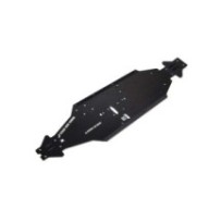 Arrma Aluminum Chassis CNC 7075 T6 XLWB Black ARA320610