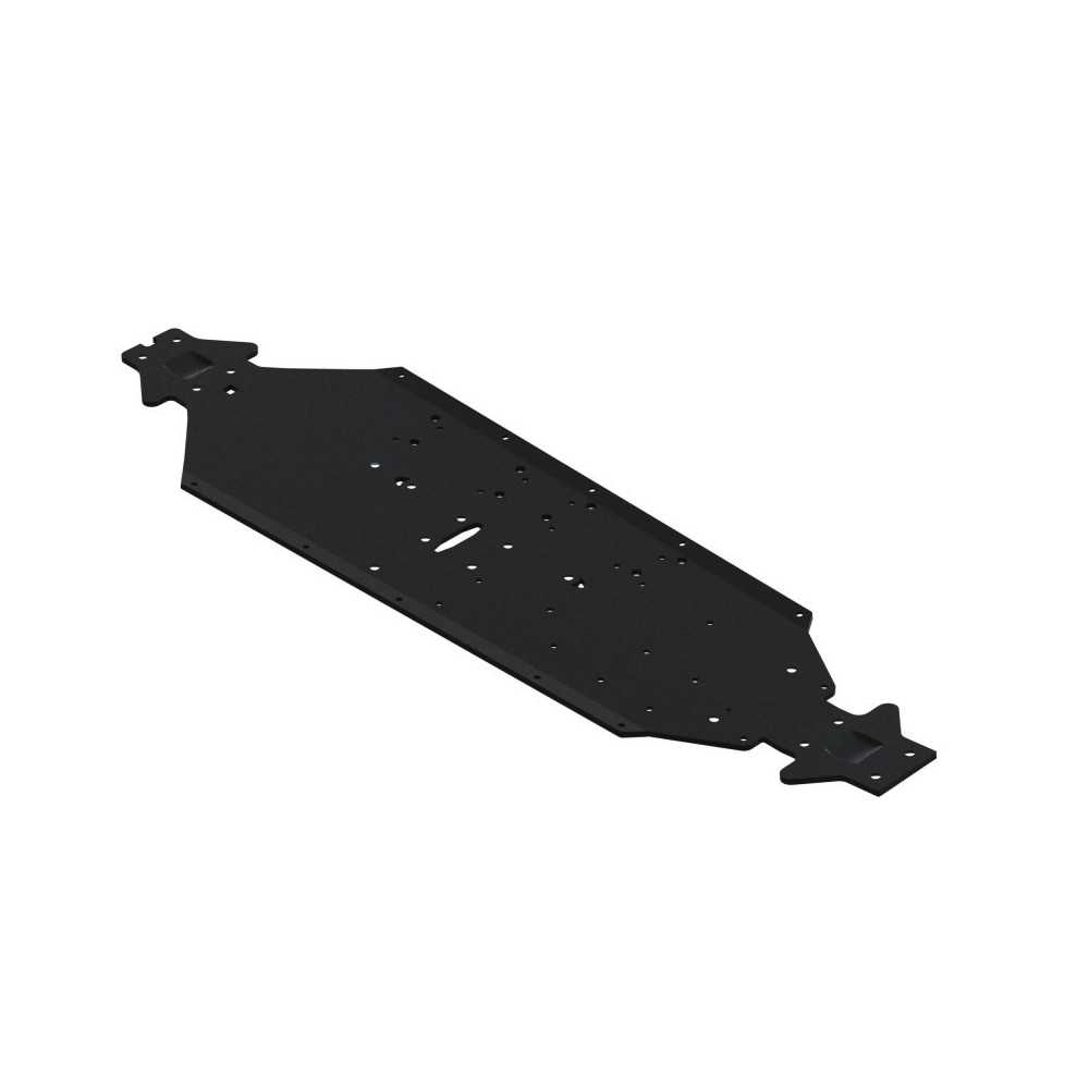 Arrma Aluminum Chassis XLWB Black ARA320732 Arrma Aluminum Chassis XLWB Black ARA320732