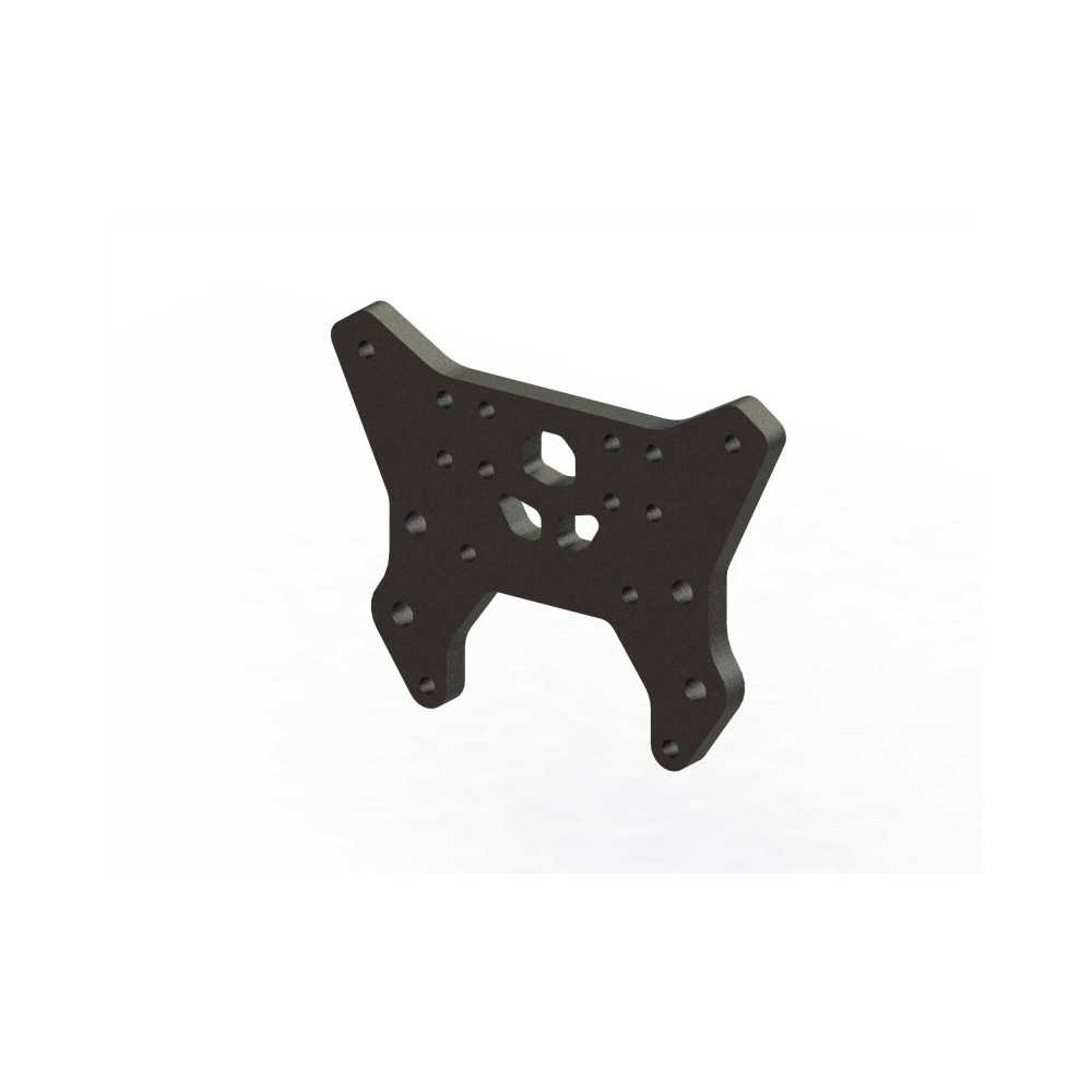 Arrma Aluminum Front Shock Tower Black ARA330604 Arrma Aluminum Front Shock Tower Black ARA330604