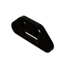 Arrma Aluminum Front Suspension Mount: Black ARA330754
