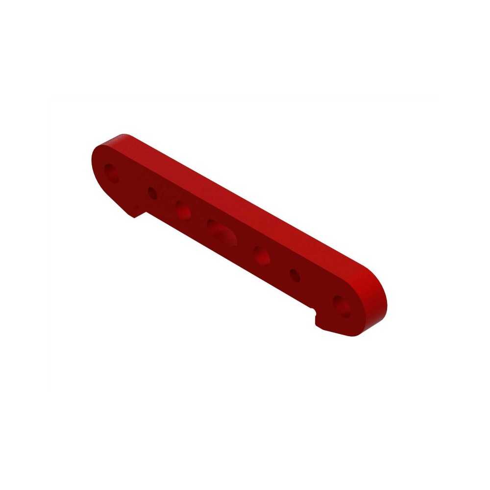 Arrma Aluminum Rear Suspension Mount Red ARA330557