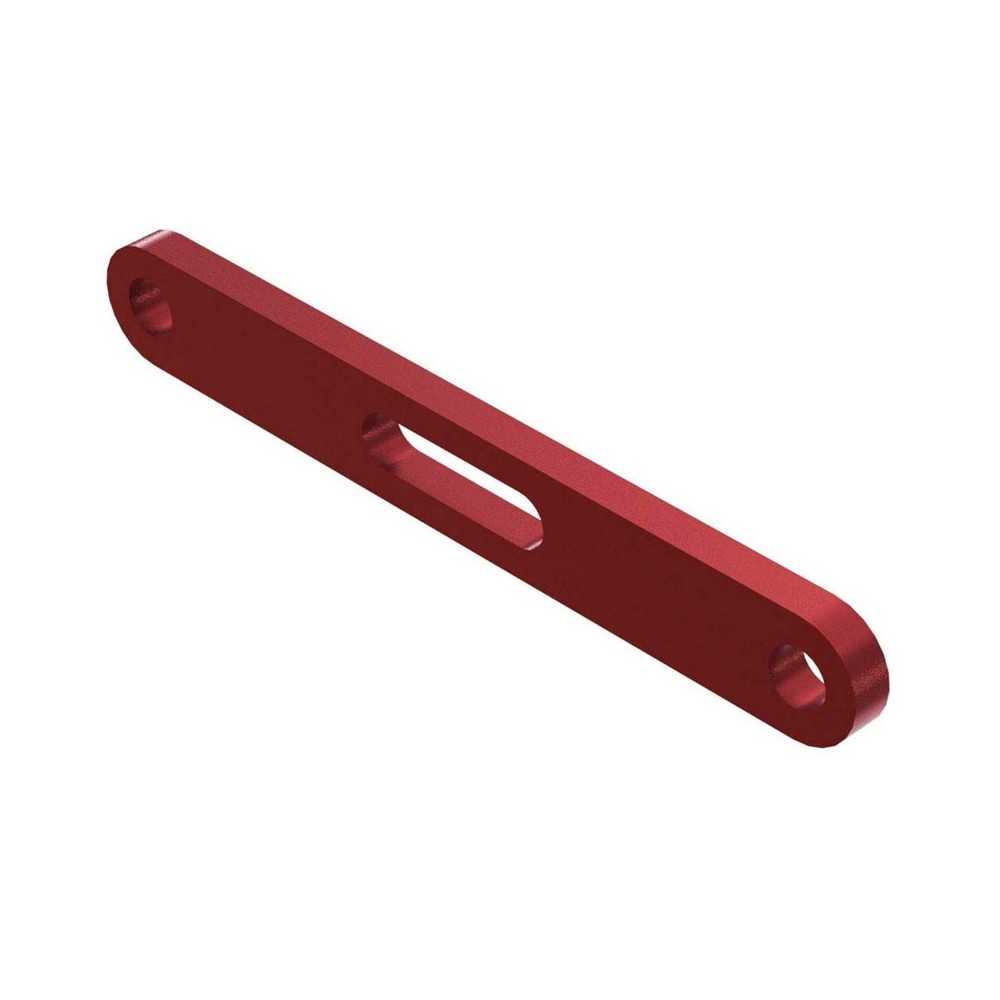 Arrma Aluminum RR Suspension Mount Red: 4x4 ARAC9075