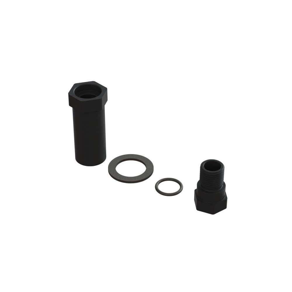 Arrma Aluminum Servo Saver Hub Set Black ARA340187 Arrma Aluminum Servo Saver Hub Set Black ARA340187