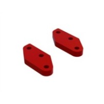 Arrma Aluminum Steering Plate A Red 2 ARA340158