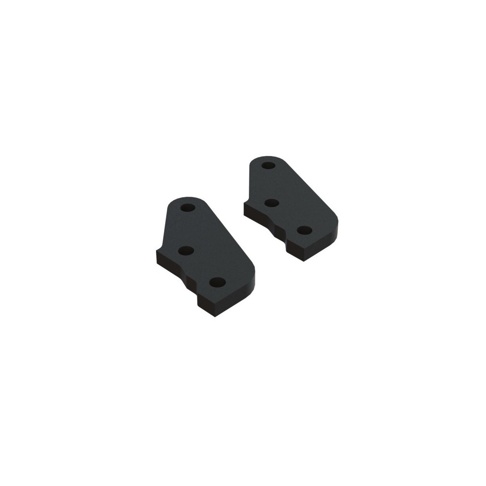 Arrma Aluminum Steering Plate Black 2 ARA340188 Arrma Aluminum Steering Plate Black 2 ARA340188