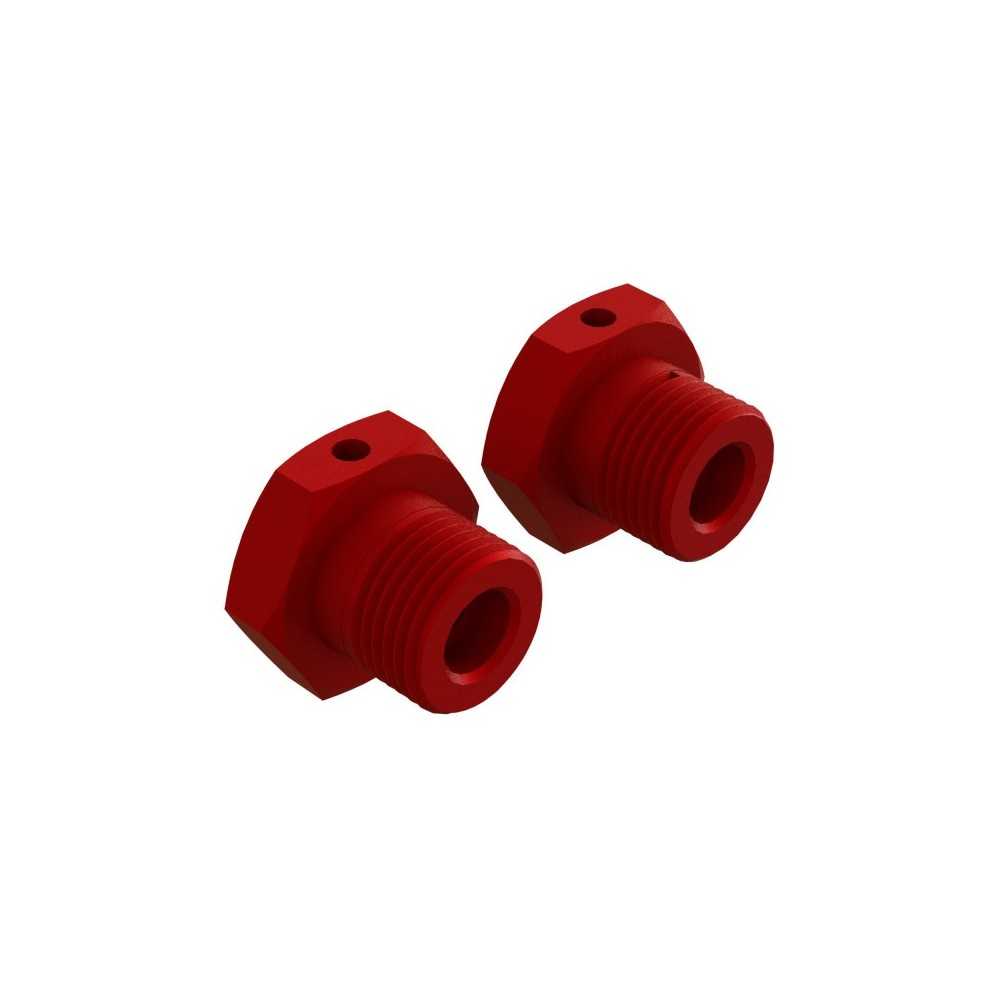 Arrma Aluminum Wheel 17mm Hex Red 2 ARA310904 Arrma Aluminum Wheel 17mm Hex Red 2 ARA310904