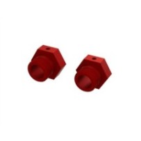 Arrma Aluminum Wheel Hex 24mm Red 2 ARA310928