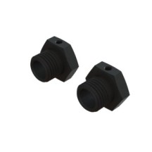 Arrma Aluminum Wheel Hex 17mm - 14.6mm Thick Black 2 ARA311067
