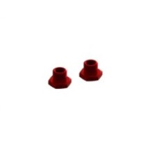 Arrma Aluminum Wheel Hex 17mm 14.6mm Thick Red 2 ARA311035