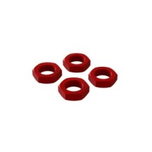 Arrma Aluminum Wheel Nut 17mm Red 4 ARA310906