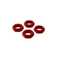 Arrma Aluminum Wheel Nut 17mm Red 4 ARA310906