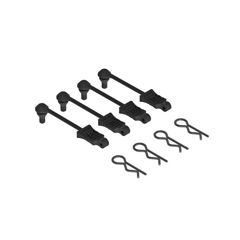 Arrma AR390165 Body Clip Retainer 1-10 Scale Black 4 ARAC3445 Arrma AR390165 Body Clip Retainer 1-10 Scale Black 4 ARAC3445