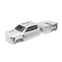 Arrma BIG ROCK 6S BLX Painted Decaled Trimmed Body White ARA411028