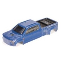 Arrma BIG ROCK CREW 4X4 Cab Clipless Painted Decaled Trimmed Body Blue ARA-1386